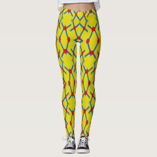 A modern vibrant "Ratti_Creative_Arts" Leggings