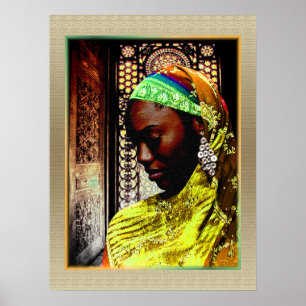 A Moment of Prayer – Ethnic  Poster