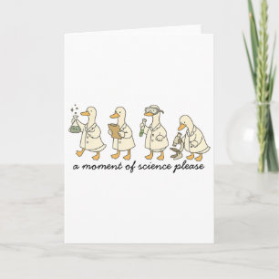A Moment Of Science Please Funny Science Teacher S Card