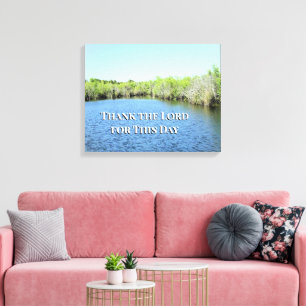 A Moment of Thankful Peace Canvas Print