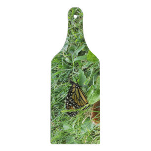 A Monarch Butterfly Cutting Board