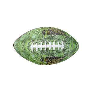 A Monarch Butterfly  Football