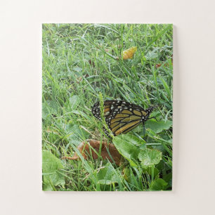 A Monarch Butterfly Jigsaw Puzzle