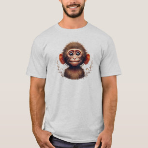 A monkey with a funny head. T-Shirt