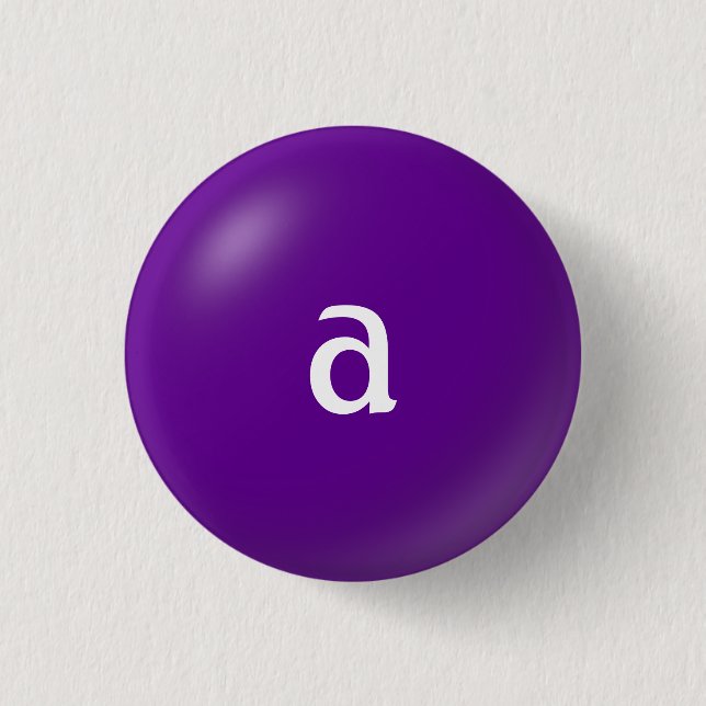 A Monogram Button (Front)