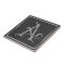 A Monogram "Mediaeval Grey Stone" Ceramic Tile