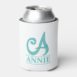 A Monogrammed Can Cooler