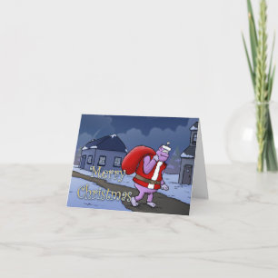 A Monster Christmas Miracle Holiday Card