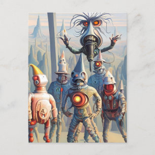 A Monster Scenario Up For Debate Holiday Postcard