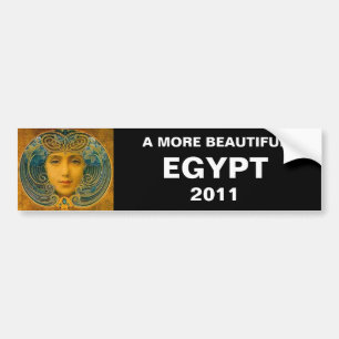 A MORE BEAUTIFUL EGYPT 2011 BUMPER STICKER