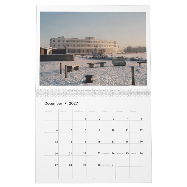 A Morecambe Bay Calendar  (Dec 2027)