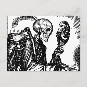 A morte chama postcard