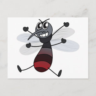 A mosquito postcard