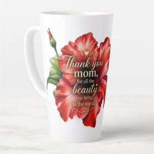 A Mother’s Love Floral Mother’s Day Latte Mug
