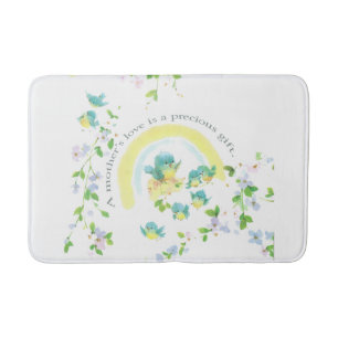 A Mother’s Love Is A Precious Gift Bath Mat