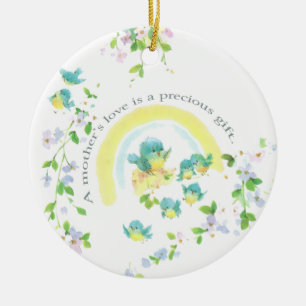 A Mother’s Love Is A Precious Gift Ceramic Tree Decoration