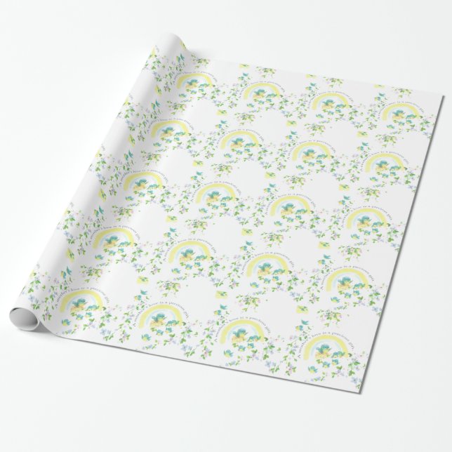 A Mother’s Love Is A Precious Gift Wrapping Paper (Unrolled)