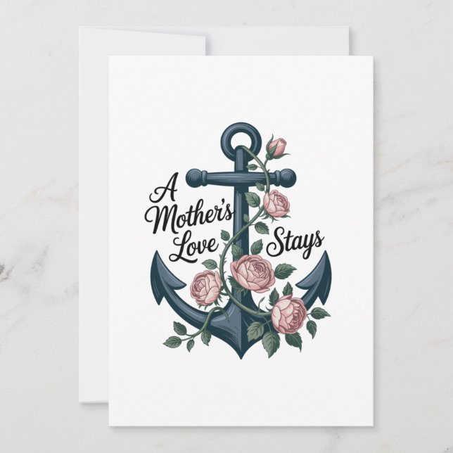A Mother’s Love Stays Invitation (Front)