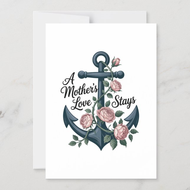 A Mother’s Love Stays Magnetic Invitation (Front)