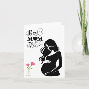A Mother to be greeting card