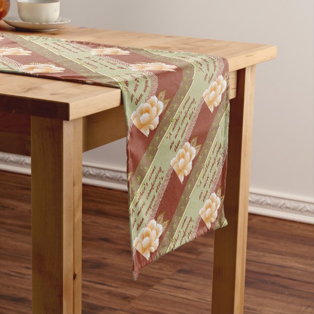 A Mother's Arms Short Table Runner (In Situ)