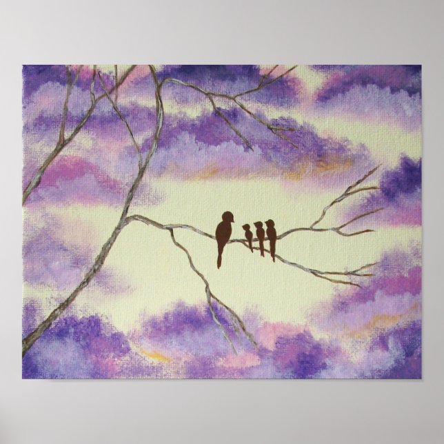 A Mothers Blessings Canvas Print From Original (Front)