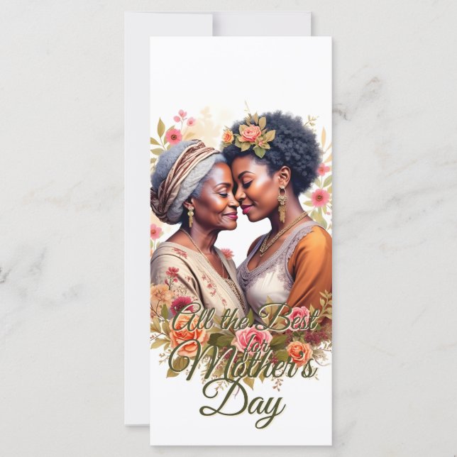 A Mother's Embrace – A Timeless Bond in Bloom (Front)
