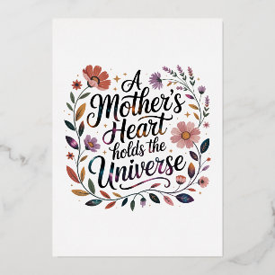 A Mother's Heart Holds The Universe