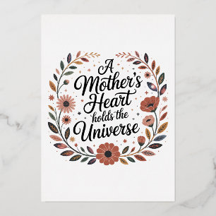A Mother's Heart Holds The Universe