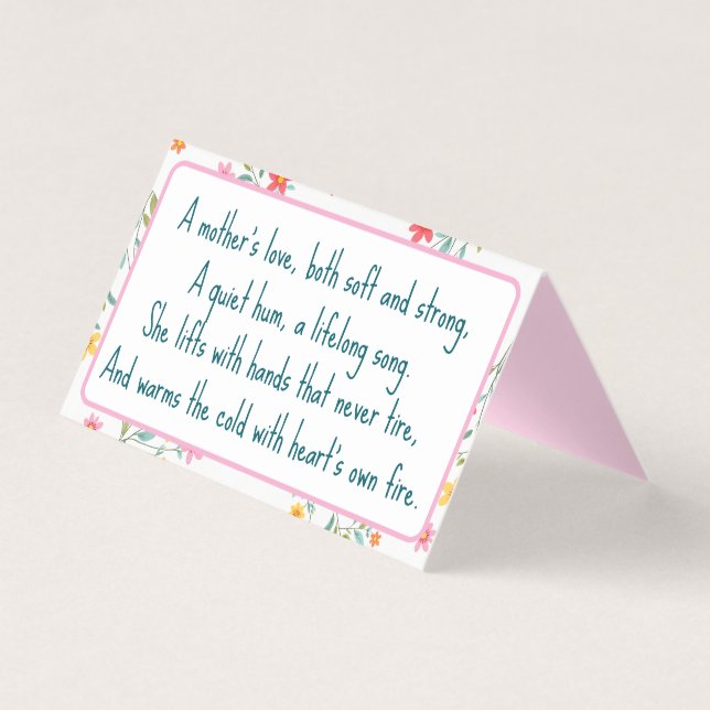 A Mother's Love  (Front)