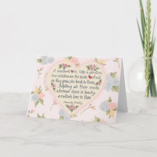 A Mother's Love - Greeting Card