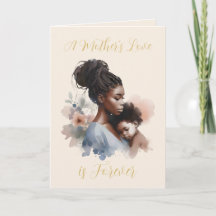 A Mother's Love is Forever Watercolor Mother’s Day