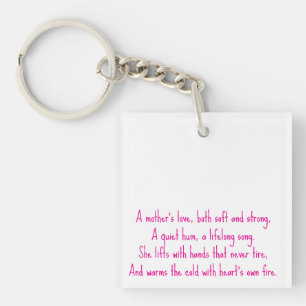 A Mother's Love  Key Ring