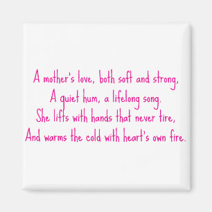 A Mother's Love Magnet