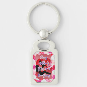 A Mother's Love Story Key Ring