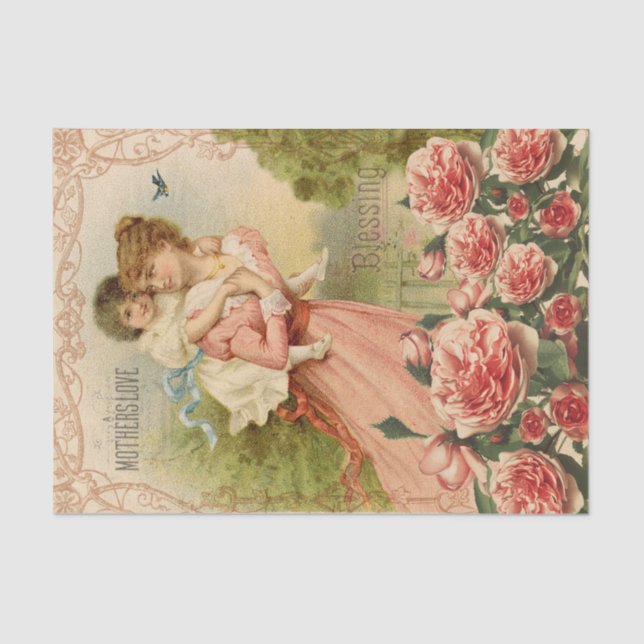 A Mothers Love Tissue Paper (Front)