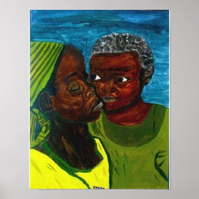 "A Mother's Love" Wall Poster (Front)