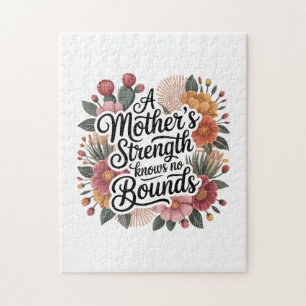 A Mother's Strength Knows No Bounds Jigsaw Puzzle