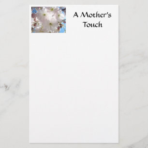 A MOTHER'S TOUCH Stationery PINK BLOSSOMS Spring