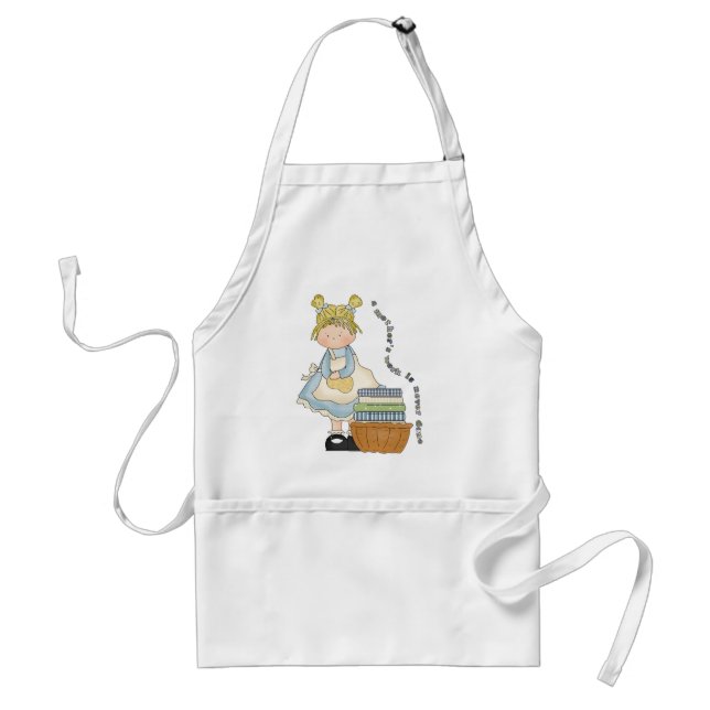 A Mother's Work is Never Done Apron (Front)