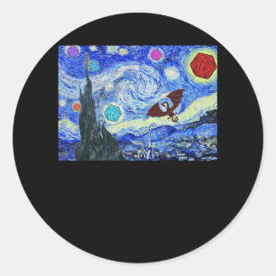 A Motif That Is Worthy Of The DM Classic Round Sticker