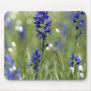 A mountain meadow of wildflowers including mouse pad