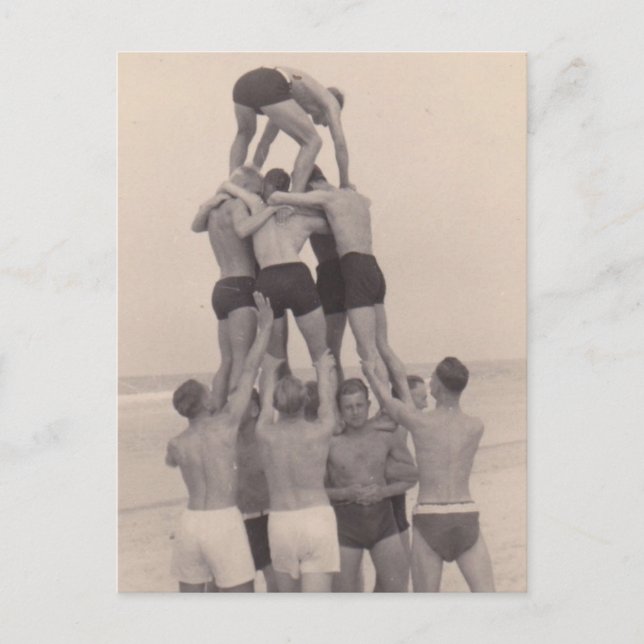 A Mountain of Men Postcard (Front)