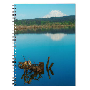 A Mountain Peers Over a Hedge Notebook
