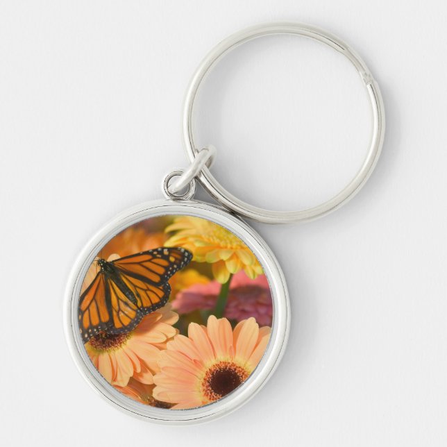 A Mourning Cloak Butterfly Key Ring (Front)