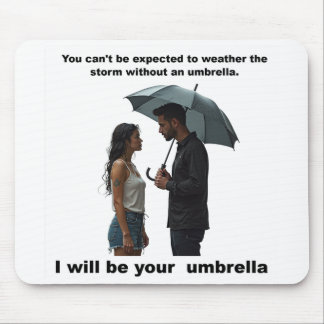 A mousepad with an inspiring story of support.