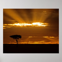 A mouth openning sunrise in the Maasai Mara