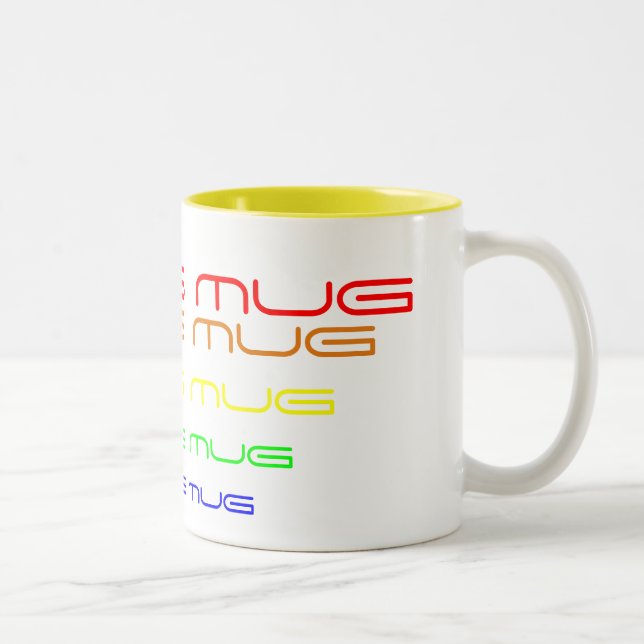 A Mug for Mum in Rainbow Colours (Right)