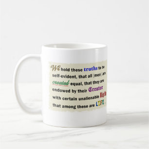 A mug for sharing your pro-life beliefs.