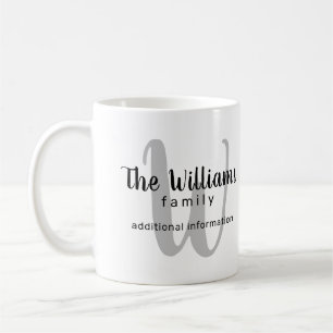 a mug for the family with your name